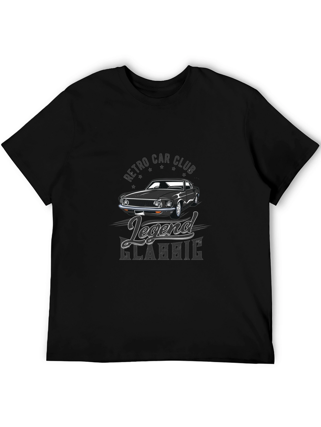 Retro Car Club Legend Classic T-Shirt