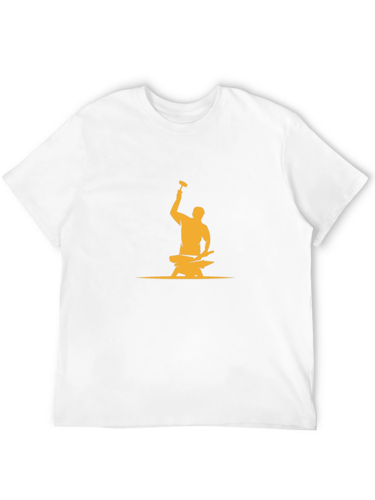 Blacksmith Hammer Anvil Graphic T-Shirt
