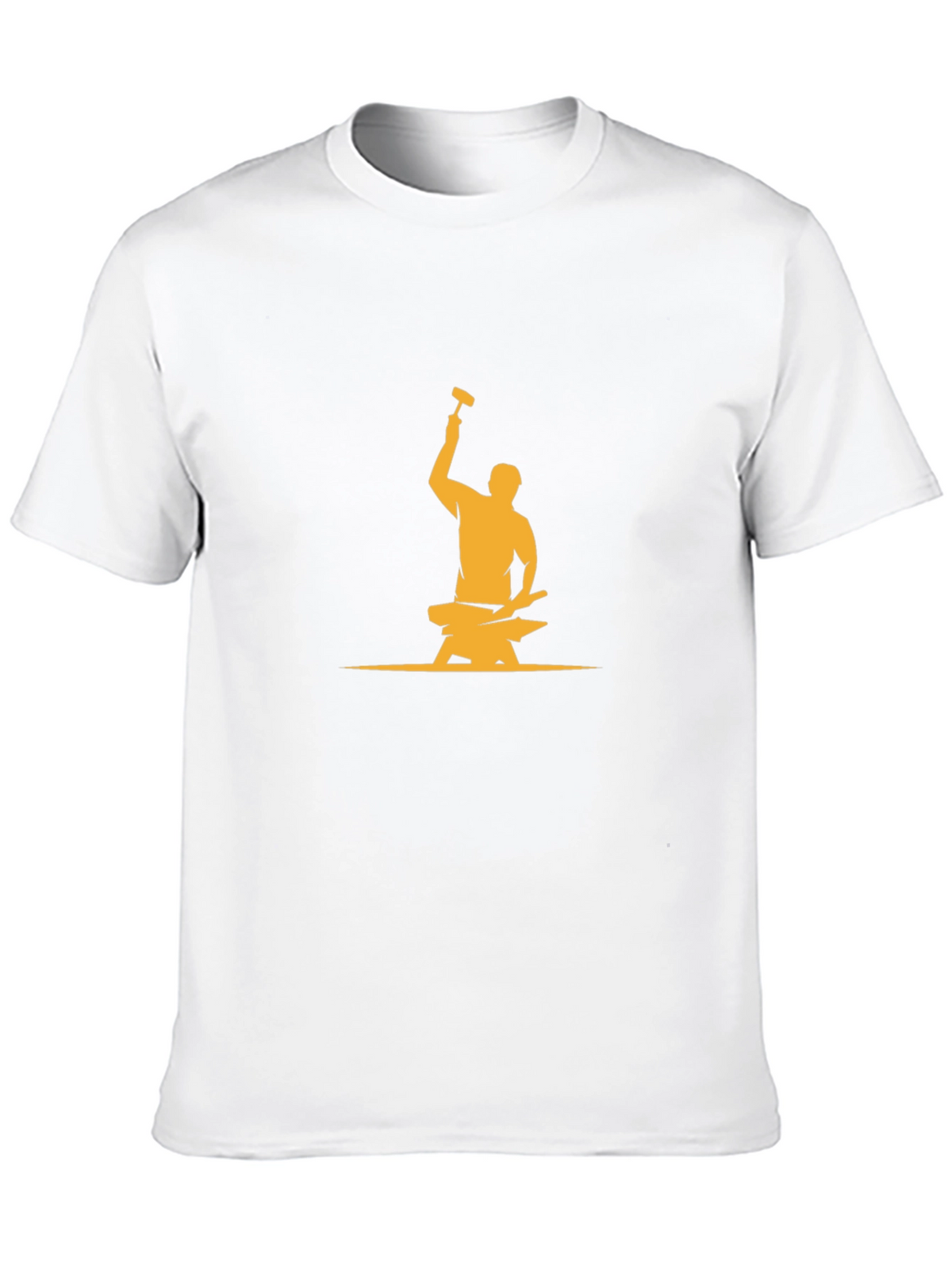 Blacksmith Hammer Anvil Graphic T-Shirt