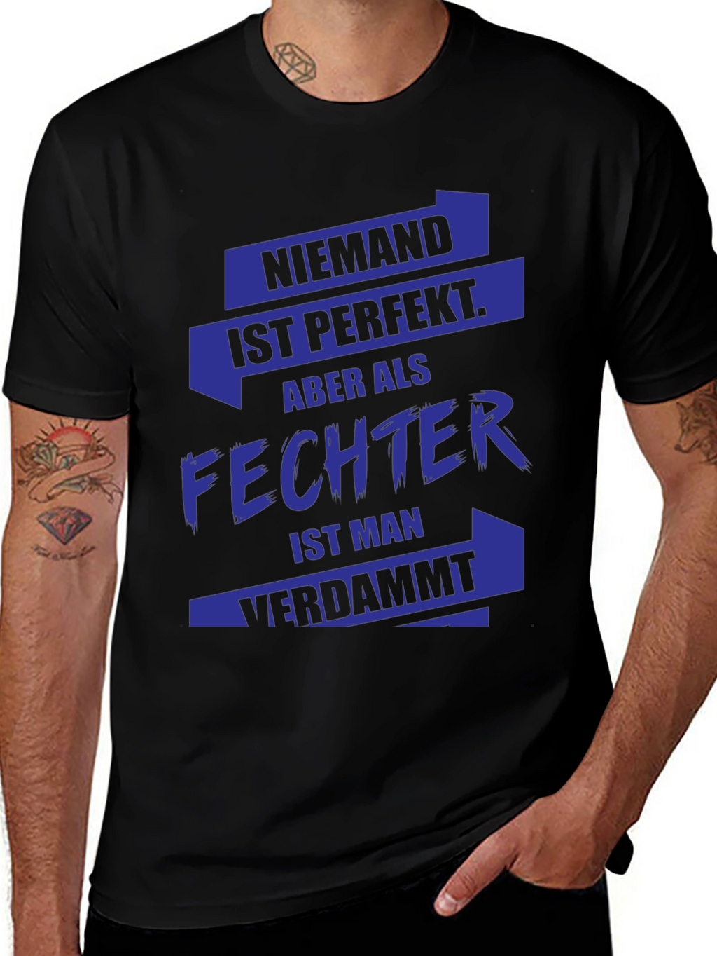 Funny Fencer T-Shirt - German Text