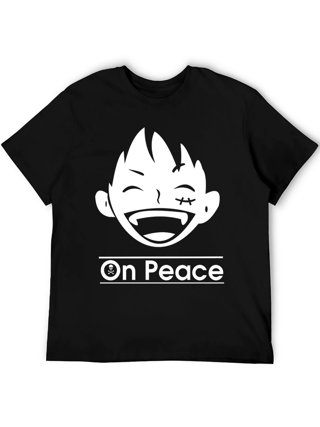 On Peace T-Shirt - Anime Cartoon Graphic Tee