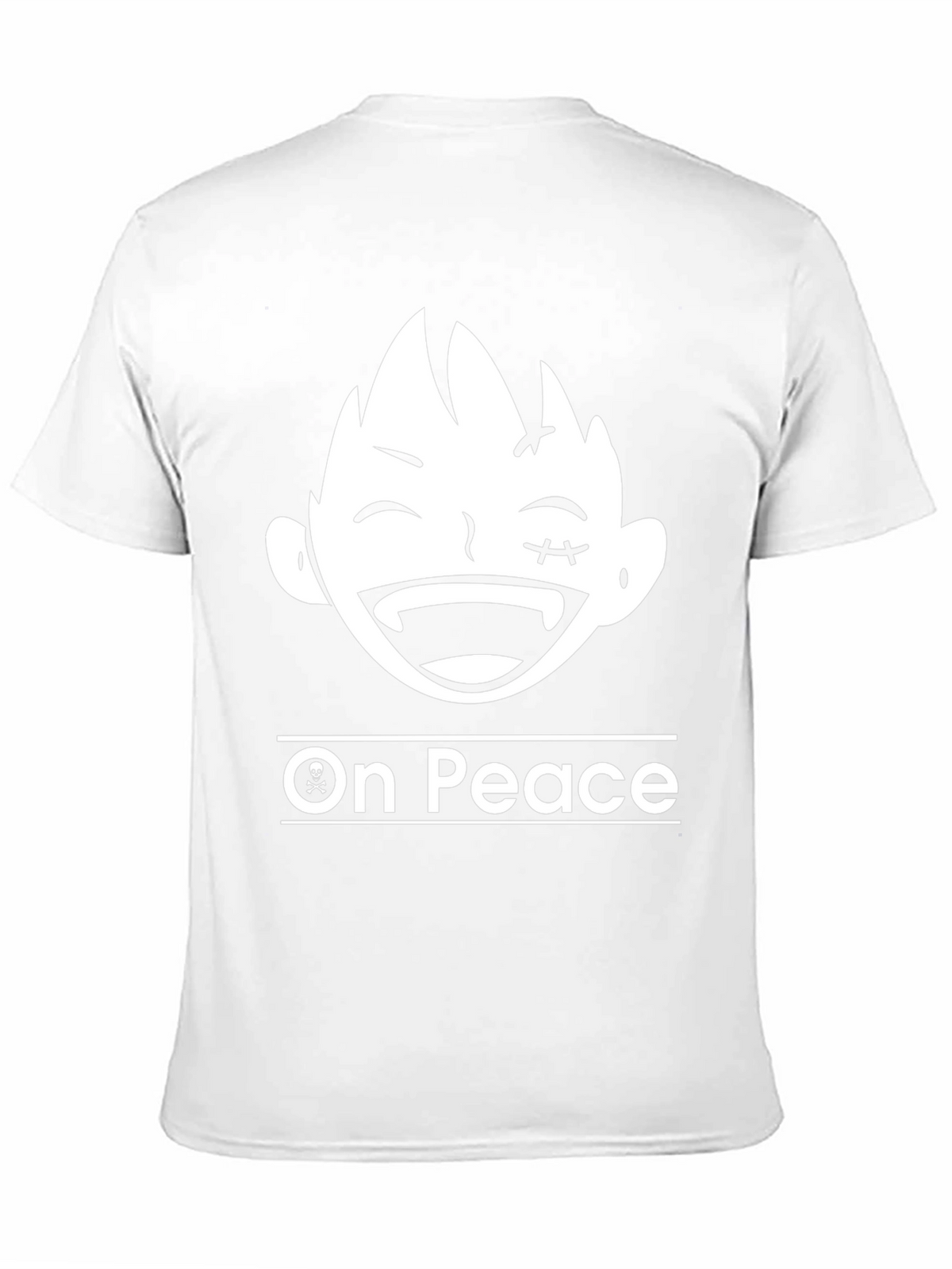 On Peace T-Shirt - Anime Cartoon Graphic Tee