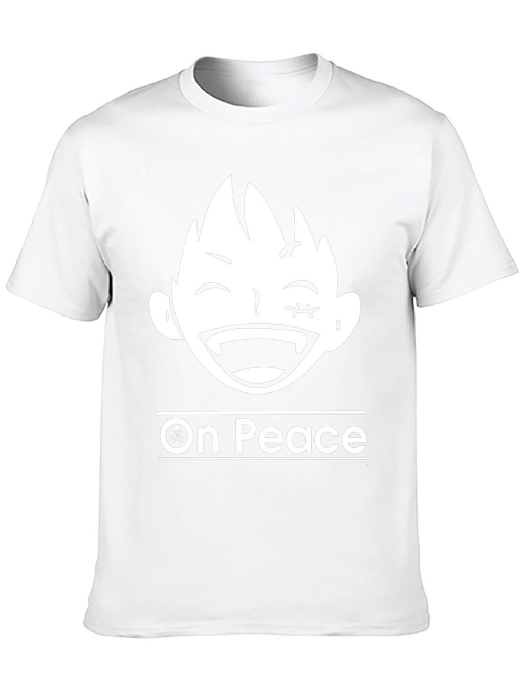 On Peace T-Shirt - Anime Cartoon Graphic Tee