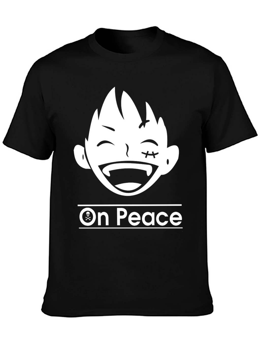 On Peace T-Shirt - Anime Cartoon Graphic Tee
