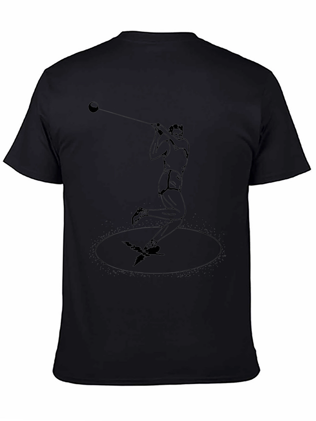 Hammer Throw Athlete Graphic Tee