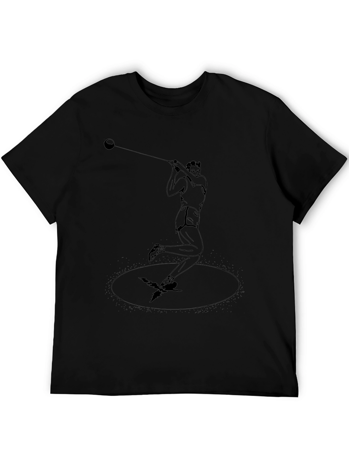 Hammer Throw Athlete Graphic Tee