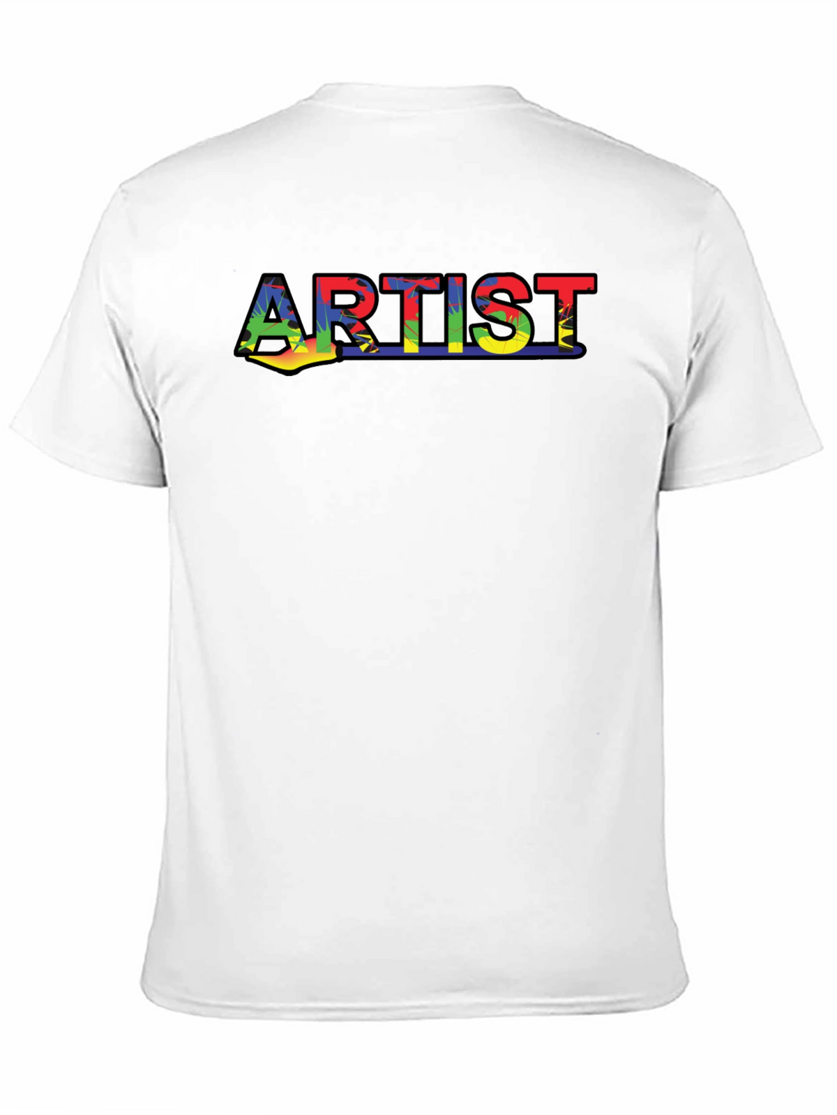 Artist Tee - Rainbow Splash
