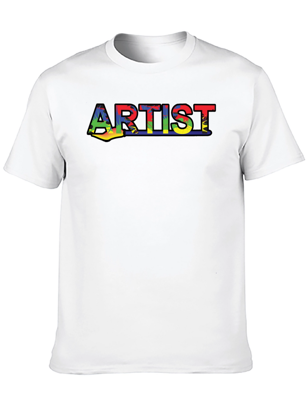 Artist Tee - Rainbow Splash