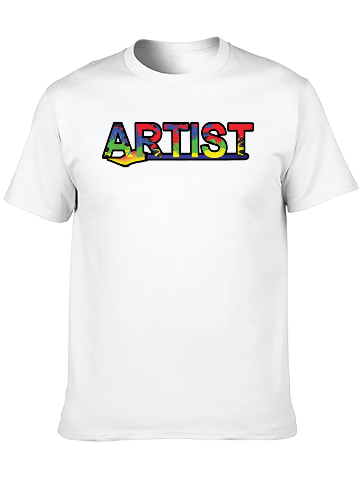 Artist Tee - Rainbow Splash