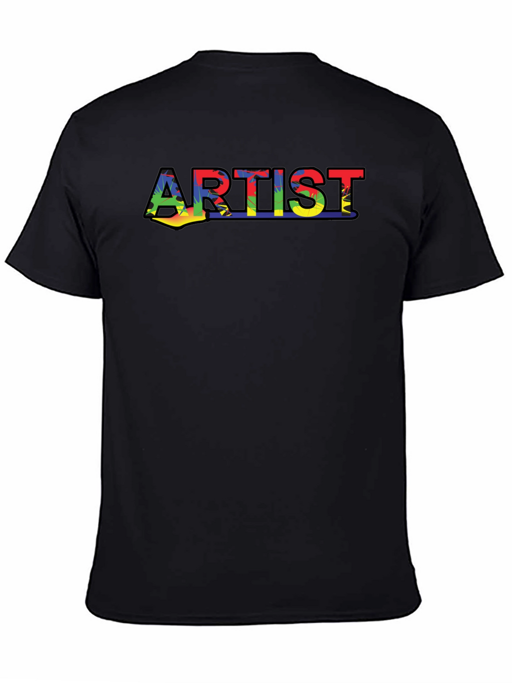 Artist Tee - Rainbow Splash