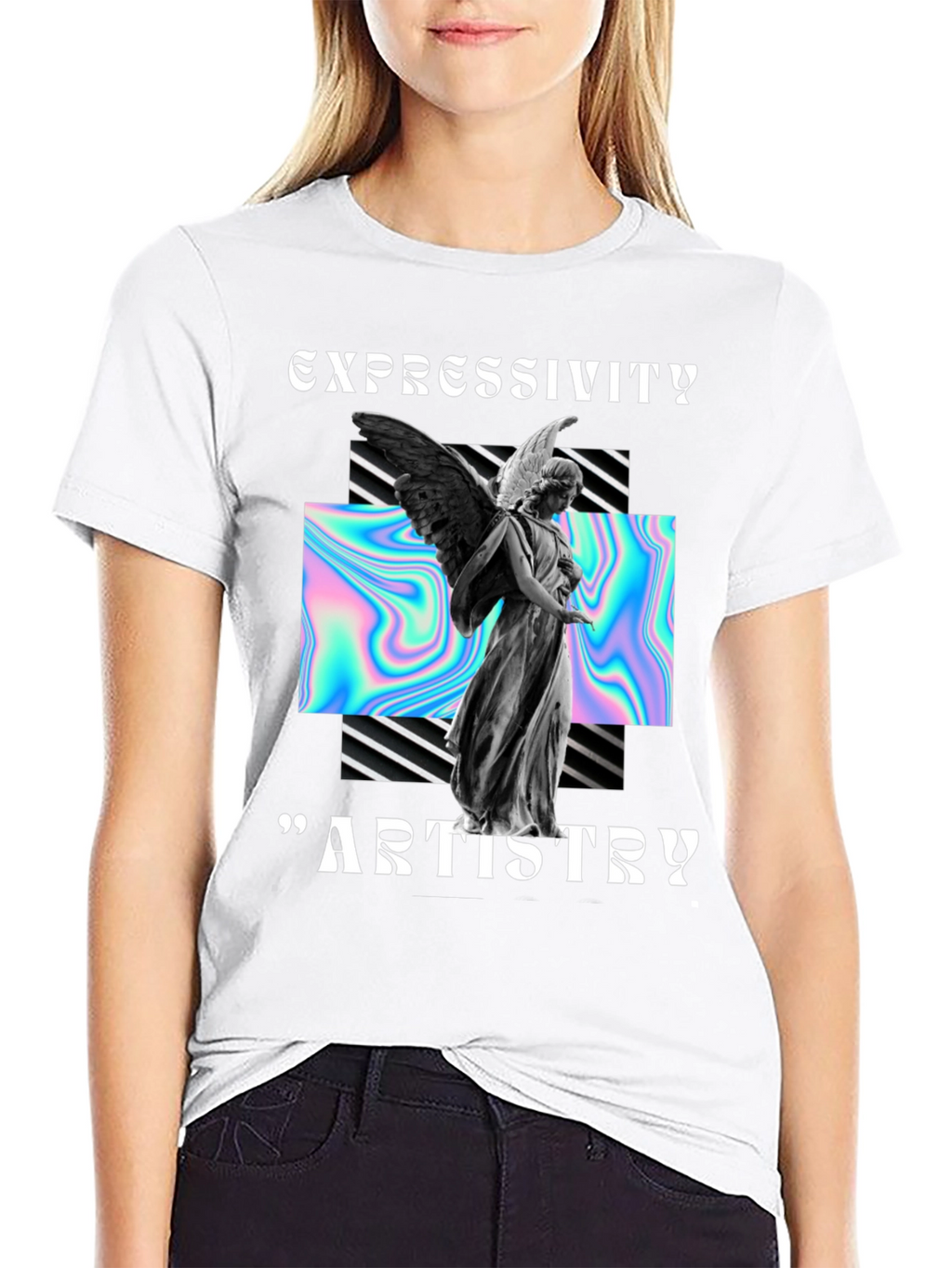 Expressivity Angel Graphic T-Shirt