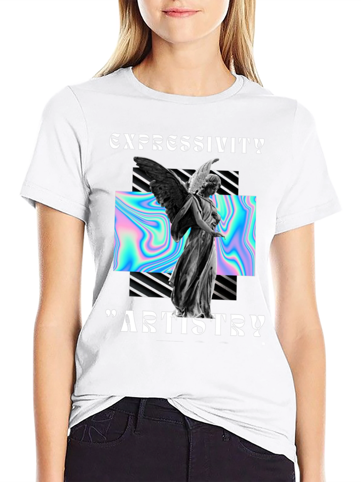 Expressivity Angel Graphic T-Shirt