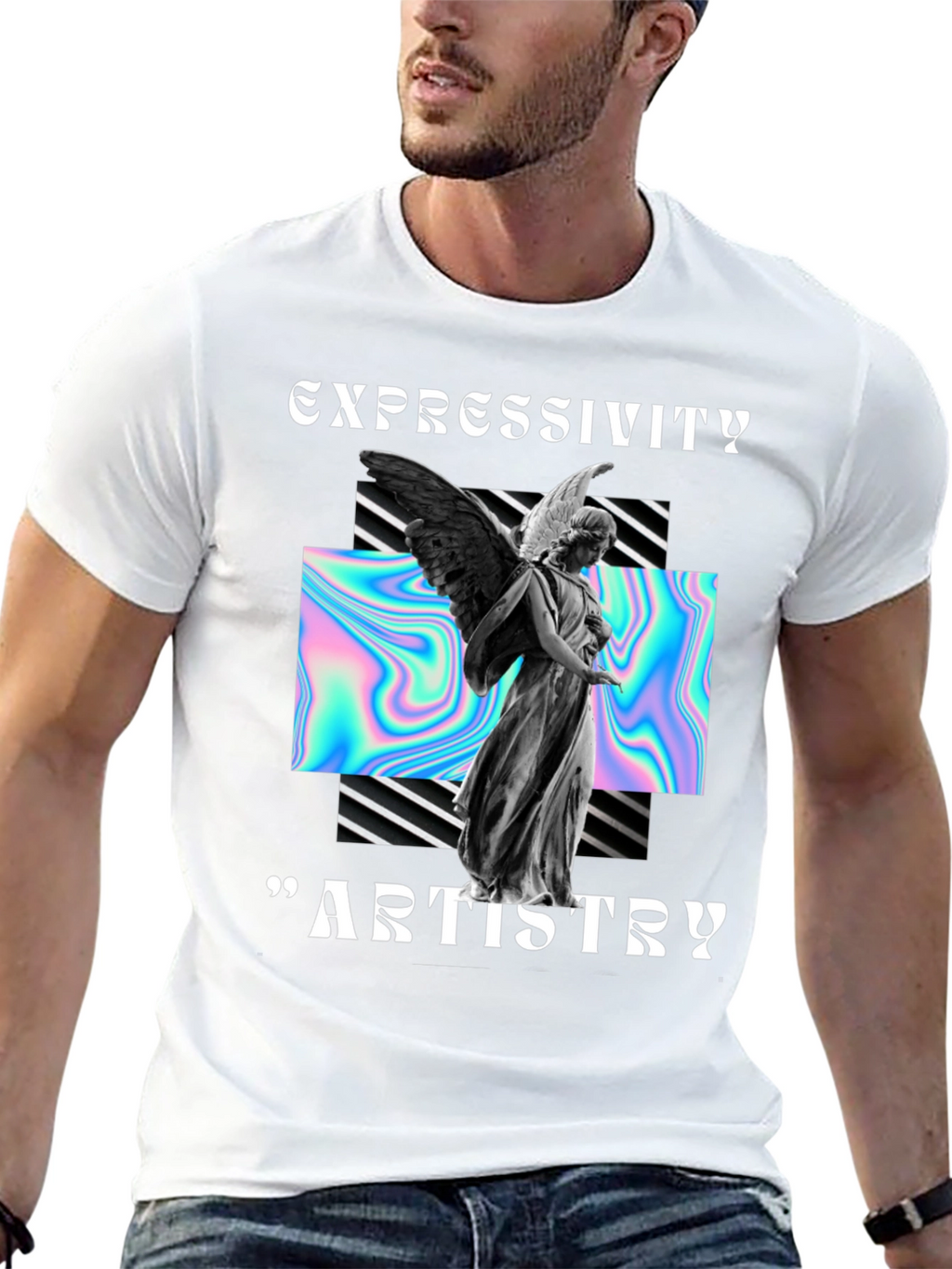 Expressivity Angel Graphic T-Shirt
