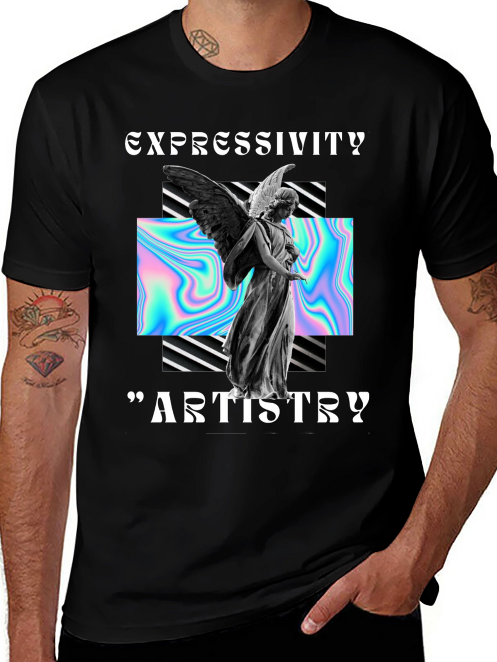 Expressivity Angel Graphic T-Shirt