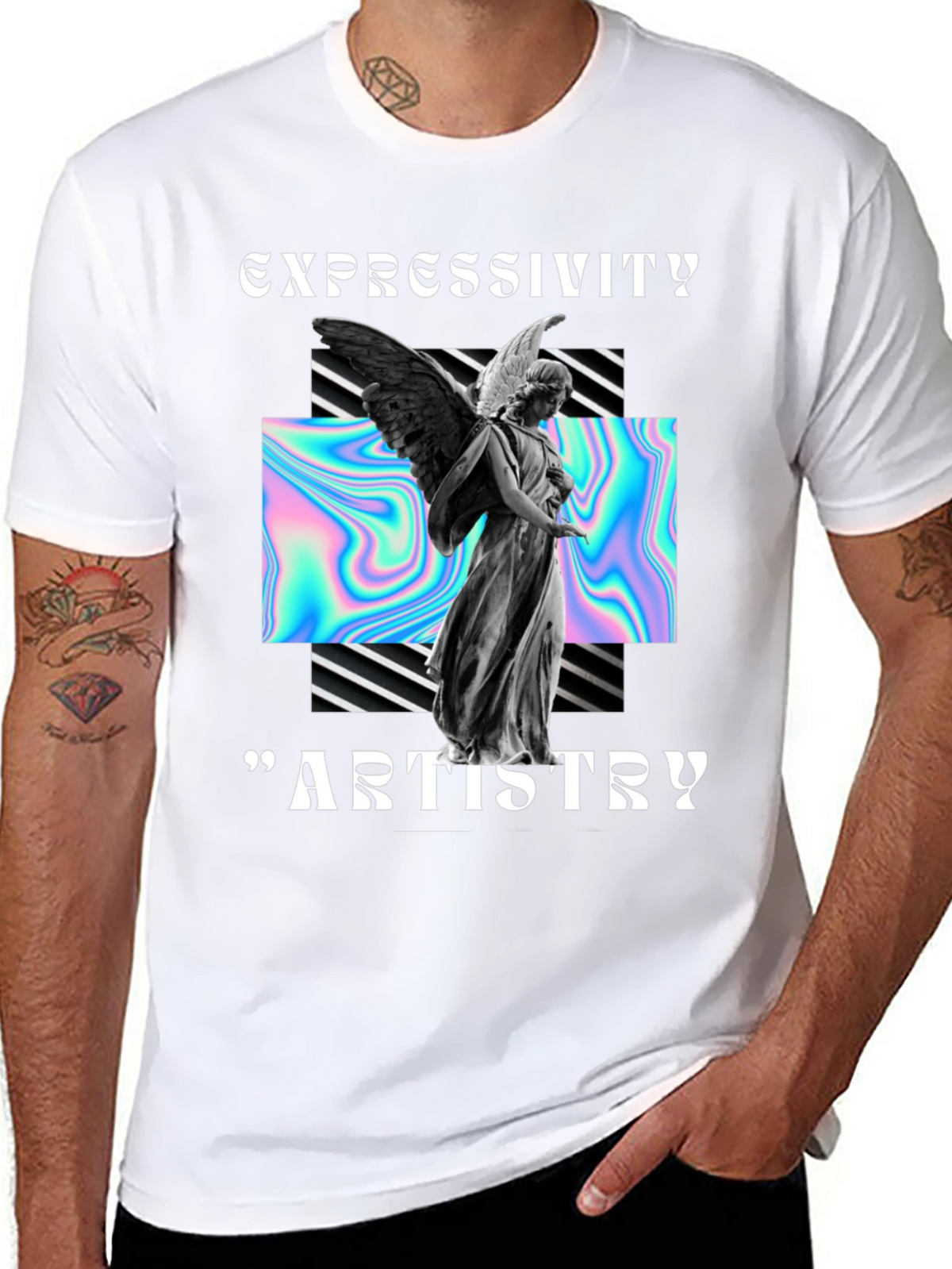 Expressivity Angel Graphic T-Shirt