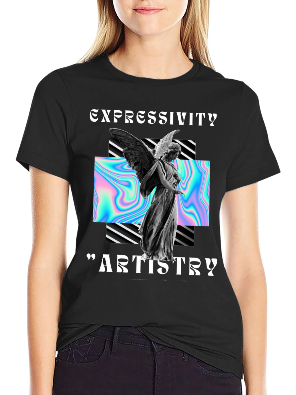 Expressivity Angel Graphic T-Shirt