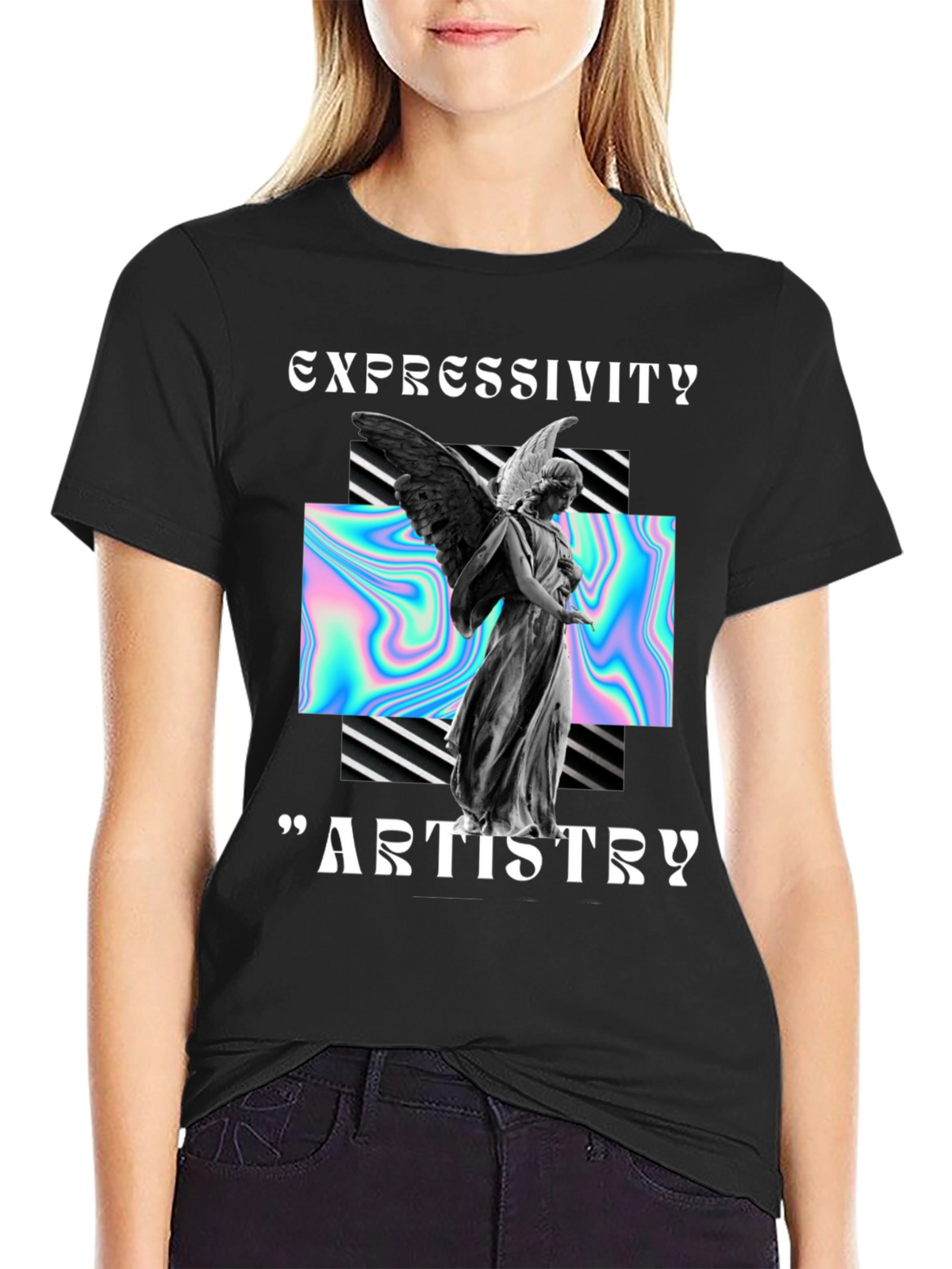 Expressivity Angel Graphic T-Shirt