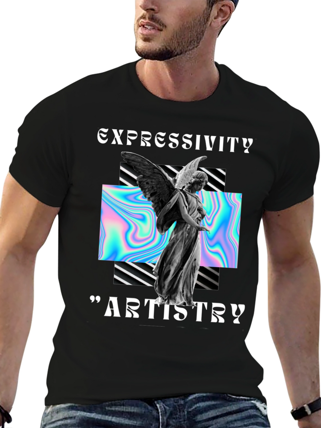 Expressivity Angel Graphic T-Shirt
