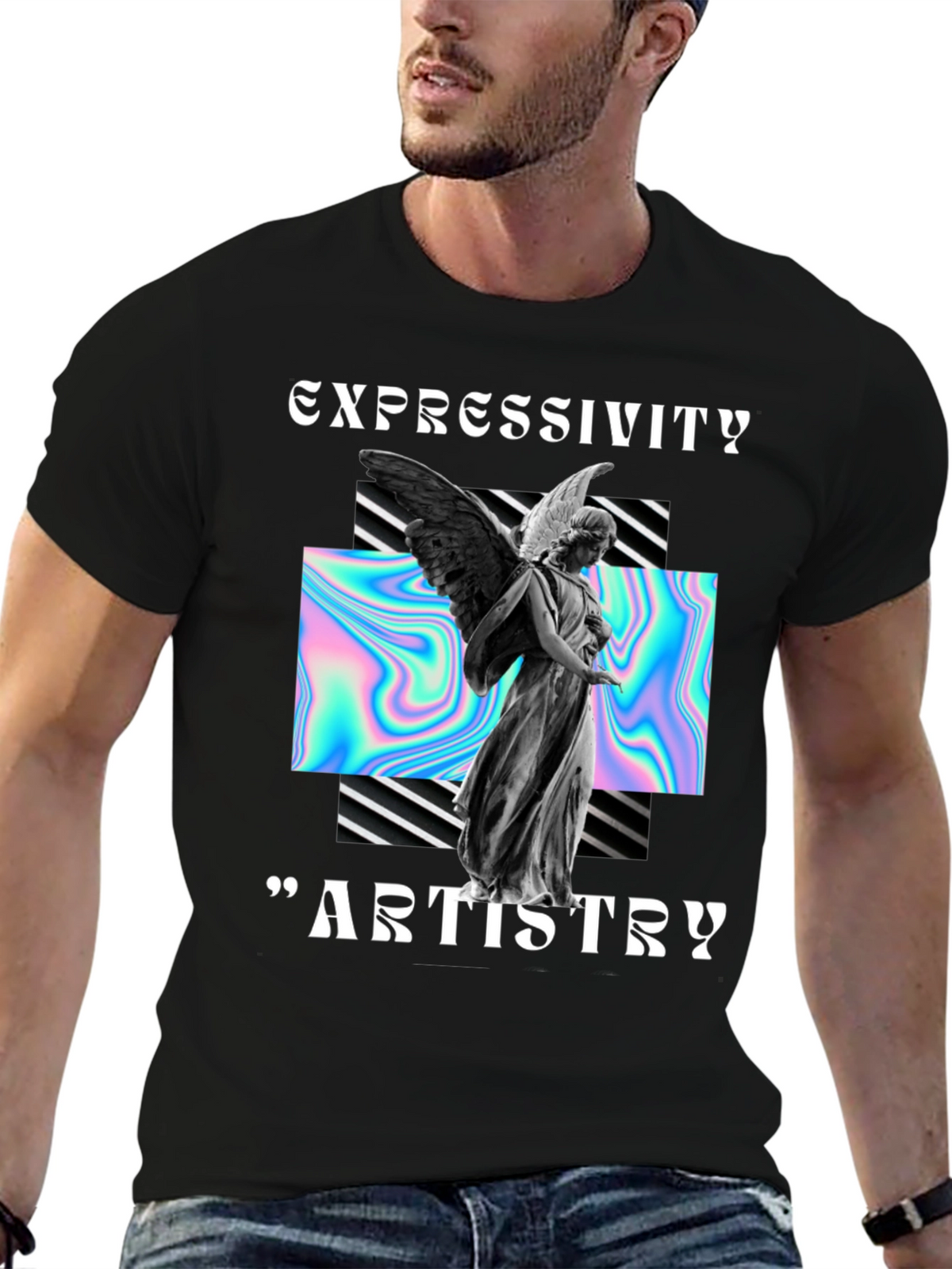 Expressivity Angel Graphic T-Shirt
