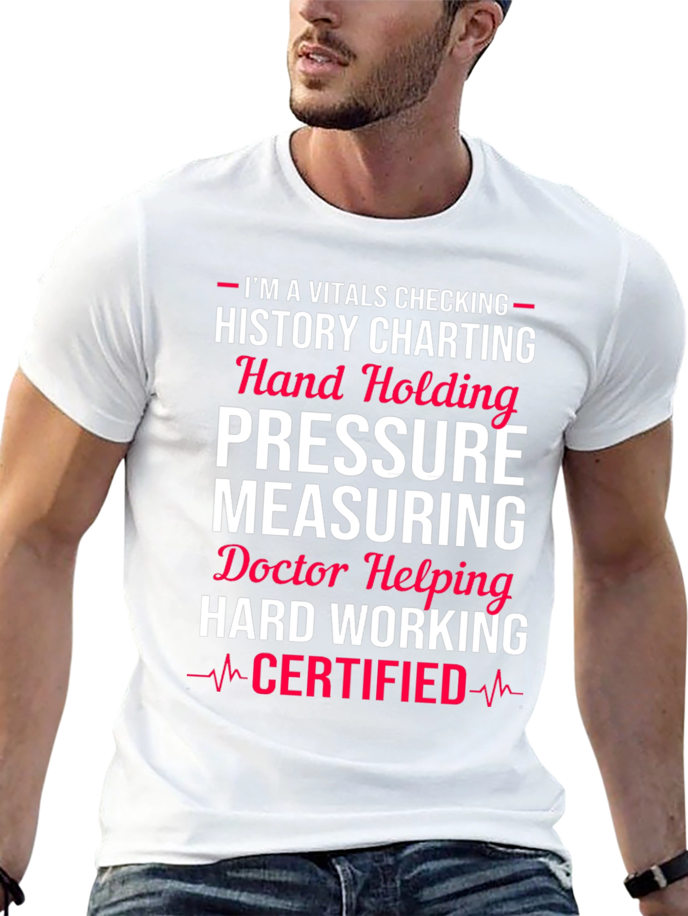 Vitals Certified Medical Professional T-Shirt