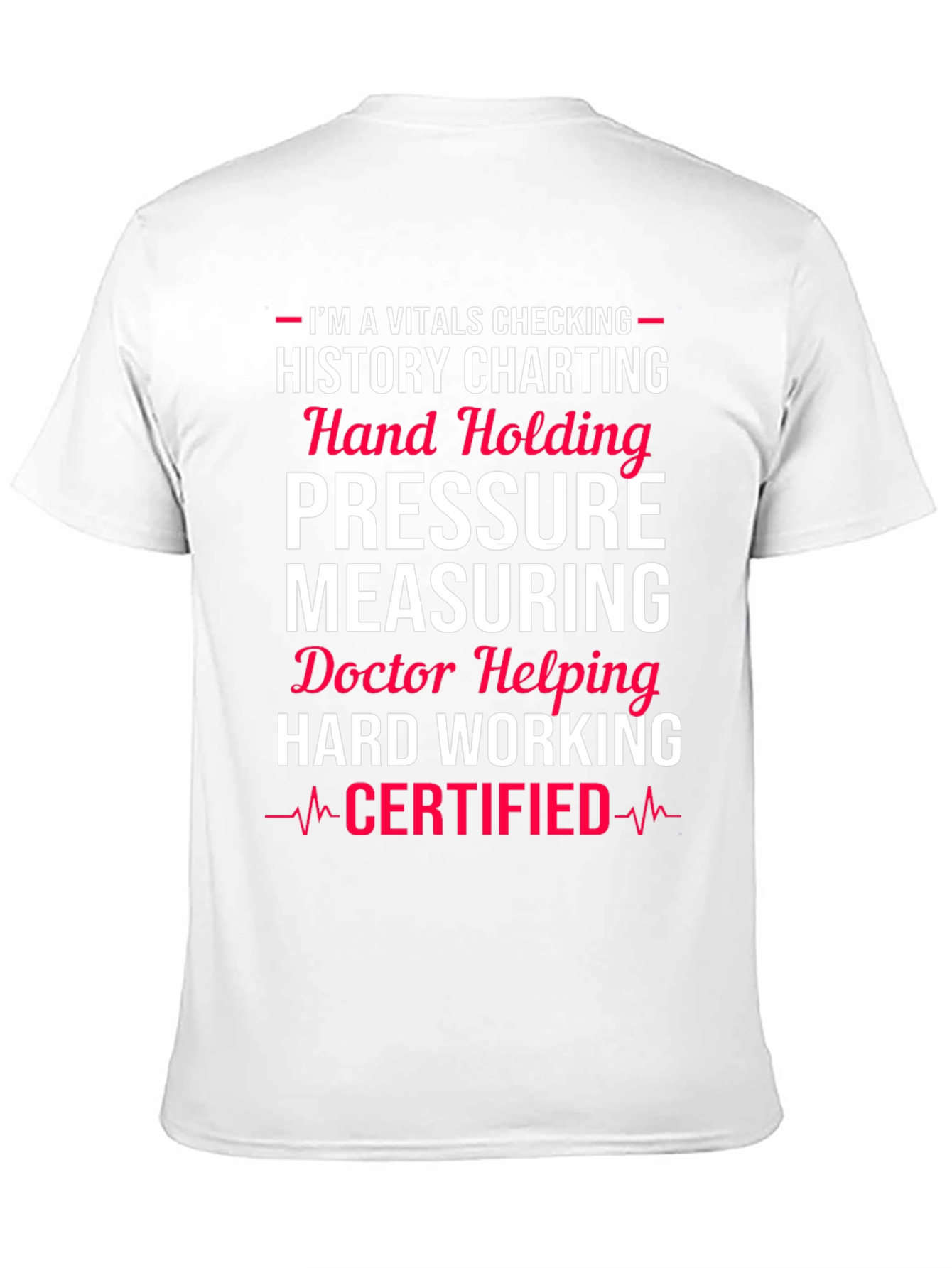 Vitals Certified Medical Professional T-Shirt
