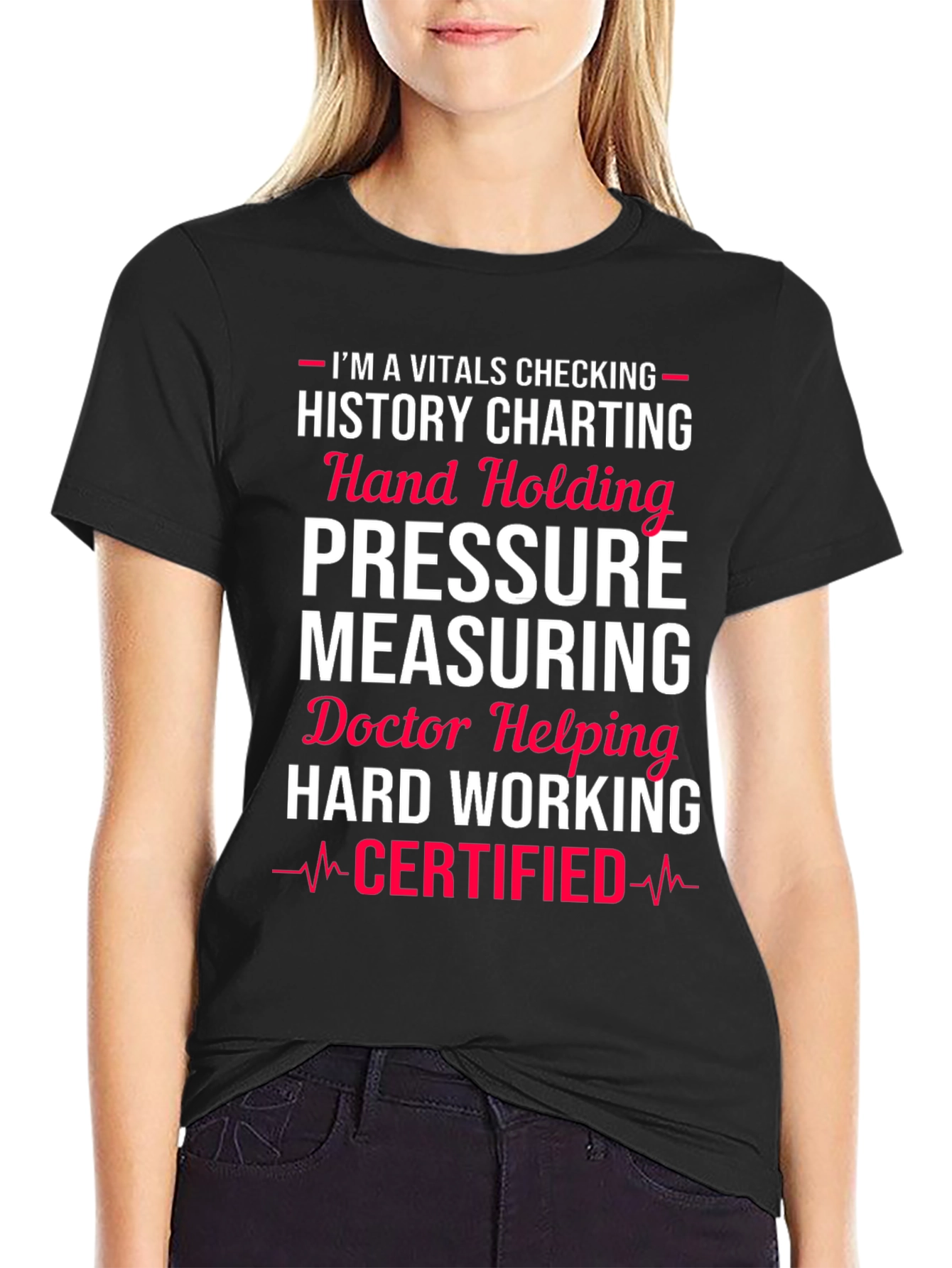 Vitals Certified Medical Professional T-Shirt