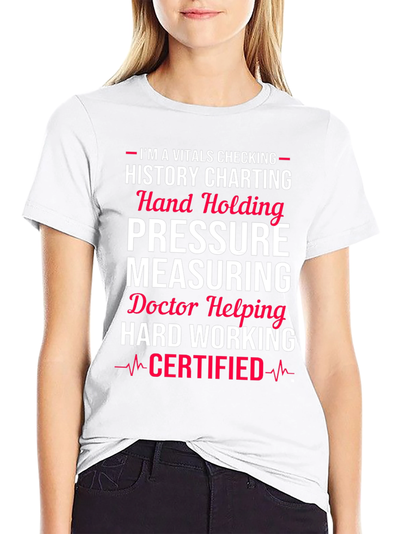 Vitals Certified Medical Professional T-Shirt