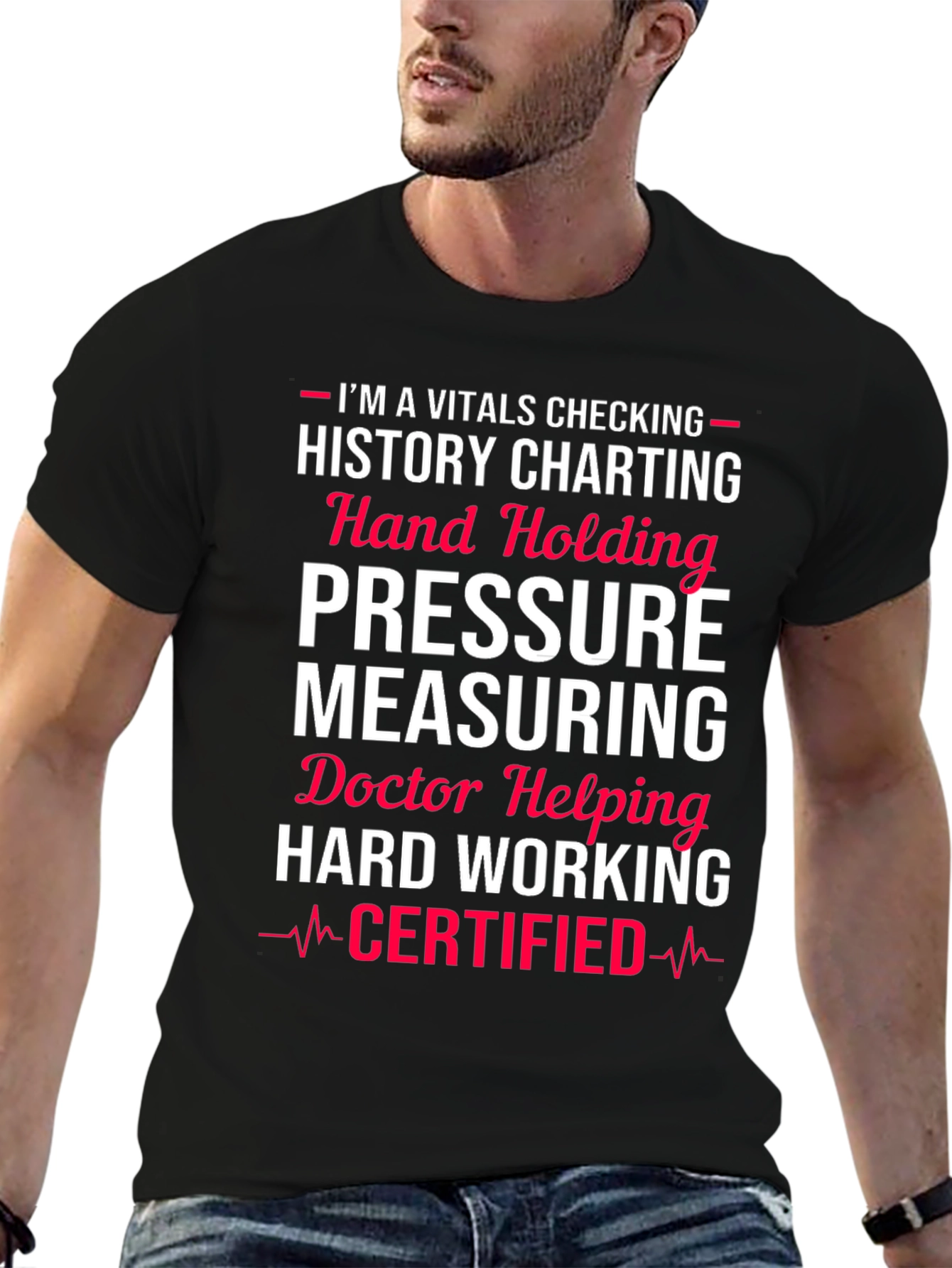 Vitals Certified Medical Professional T-Shirt