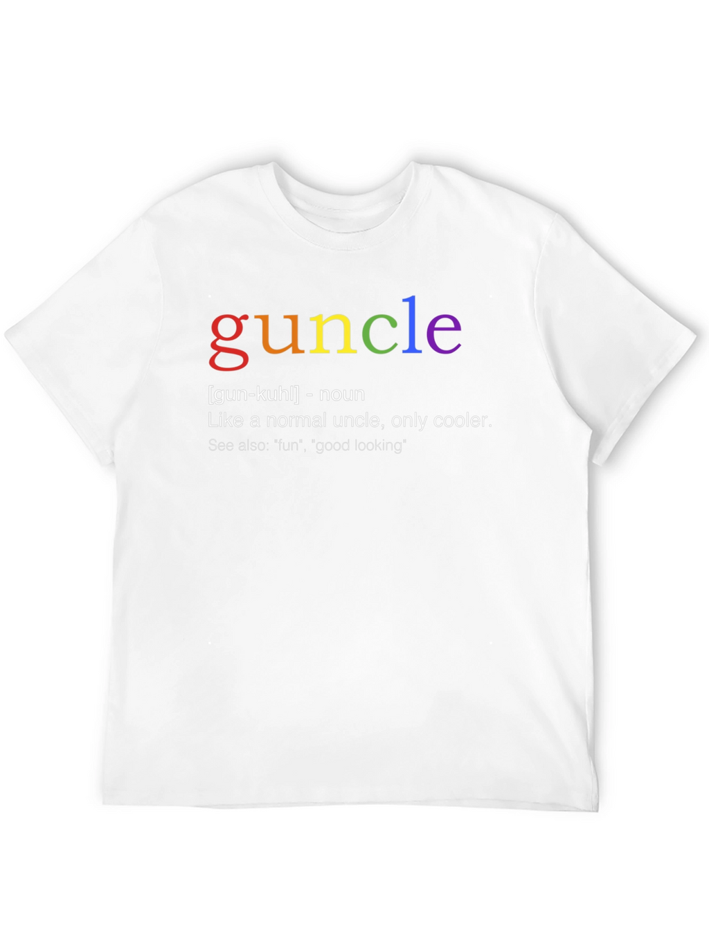 Guncle Definition T-Shirt - Cool Uncle