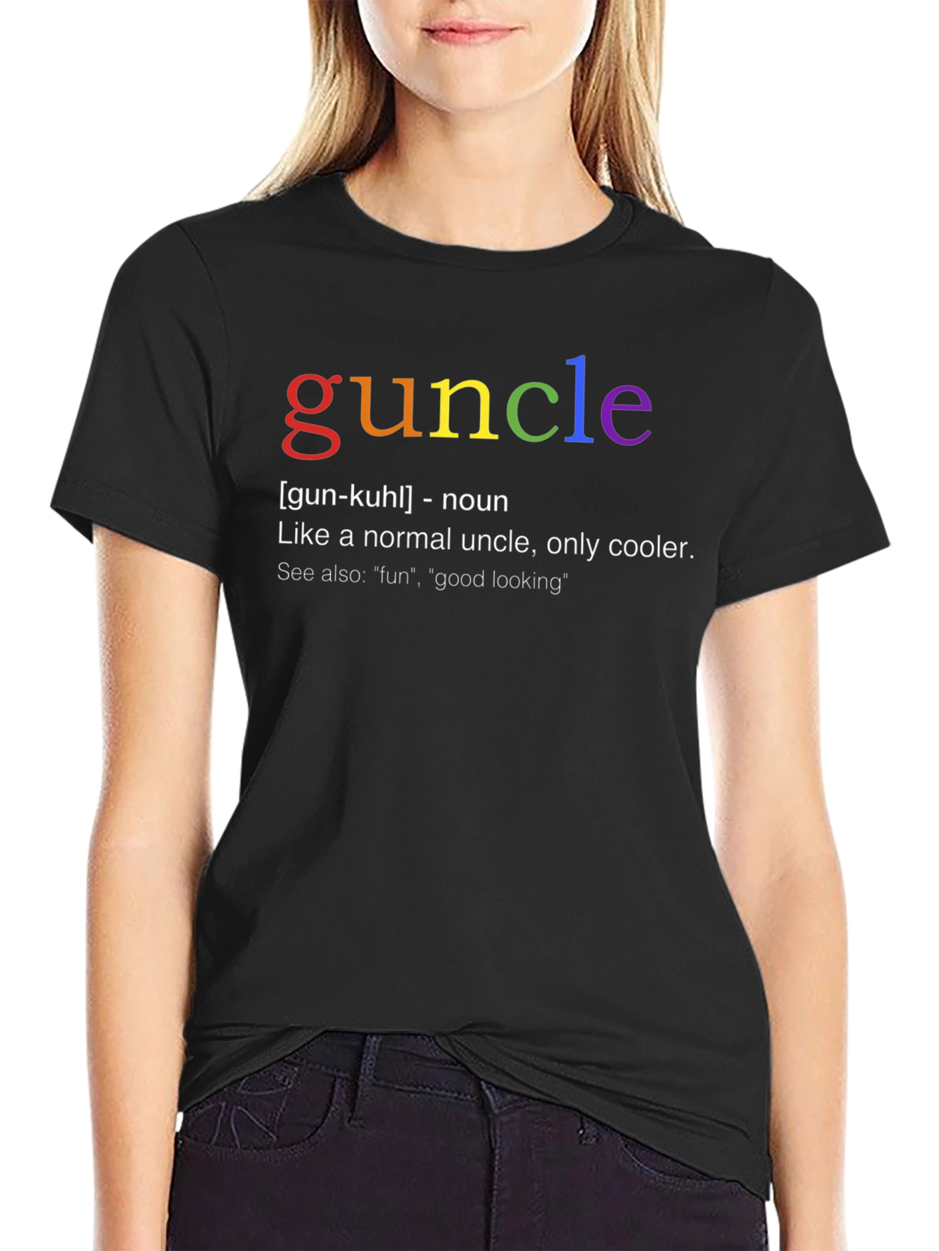 Guncle Definition T-Shirt - Cool Uncle