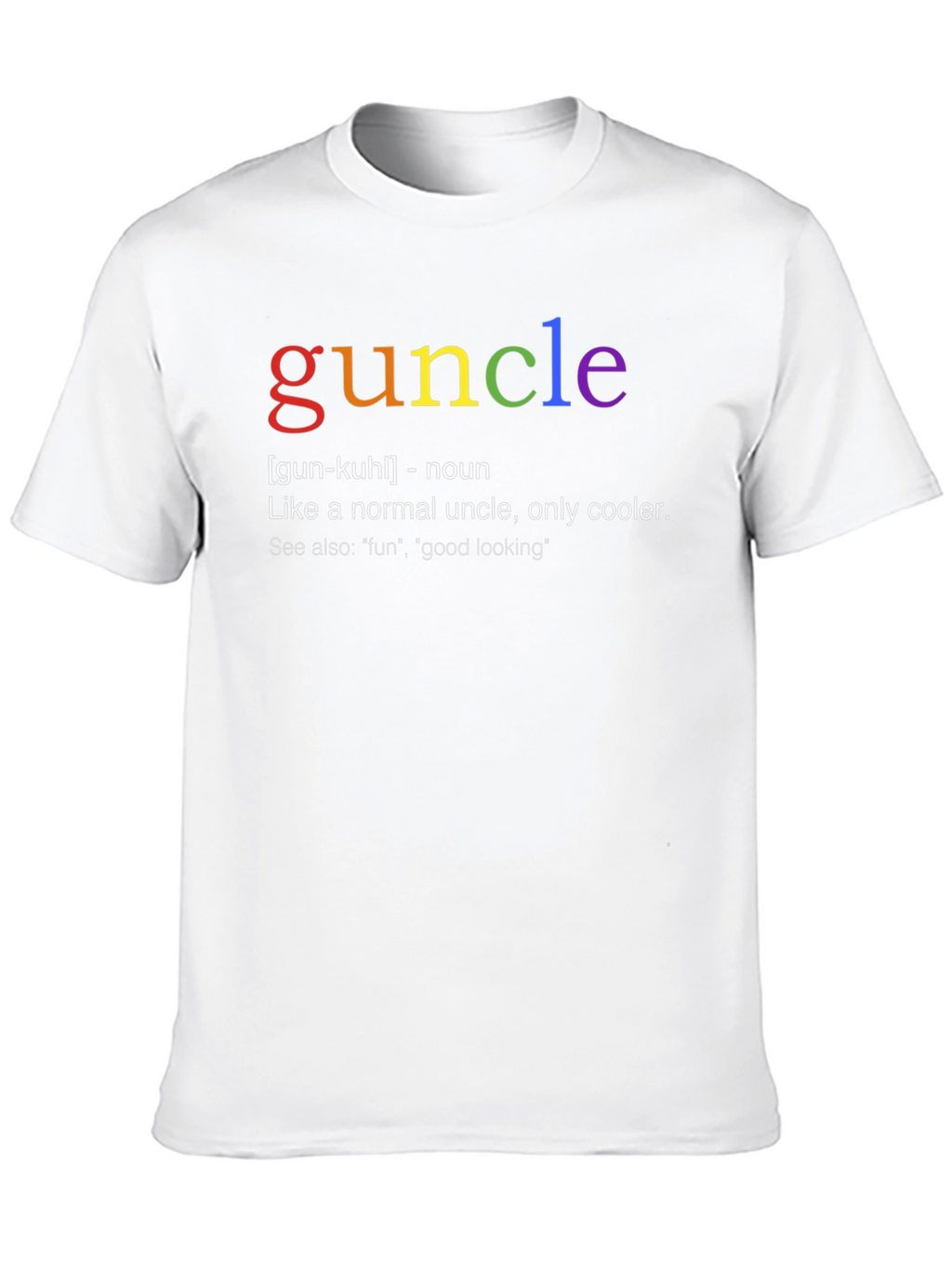 Guncle Definition T-Shirt - Cool Uncle
