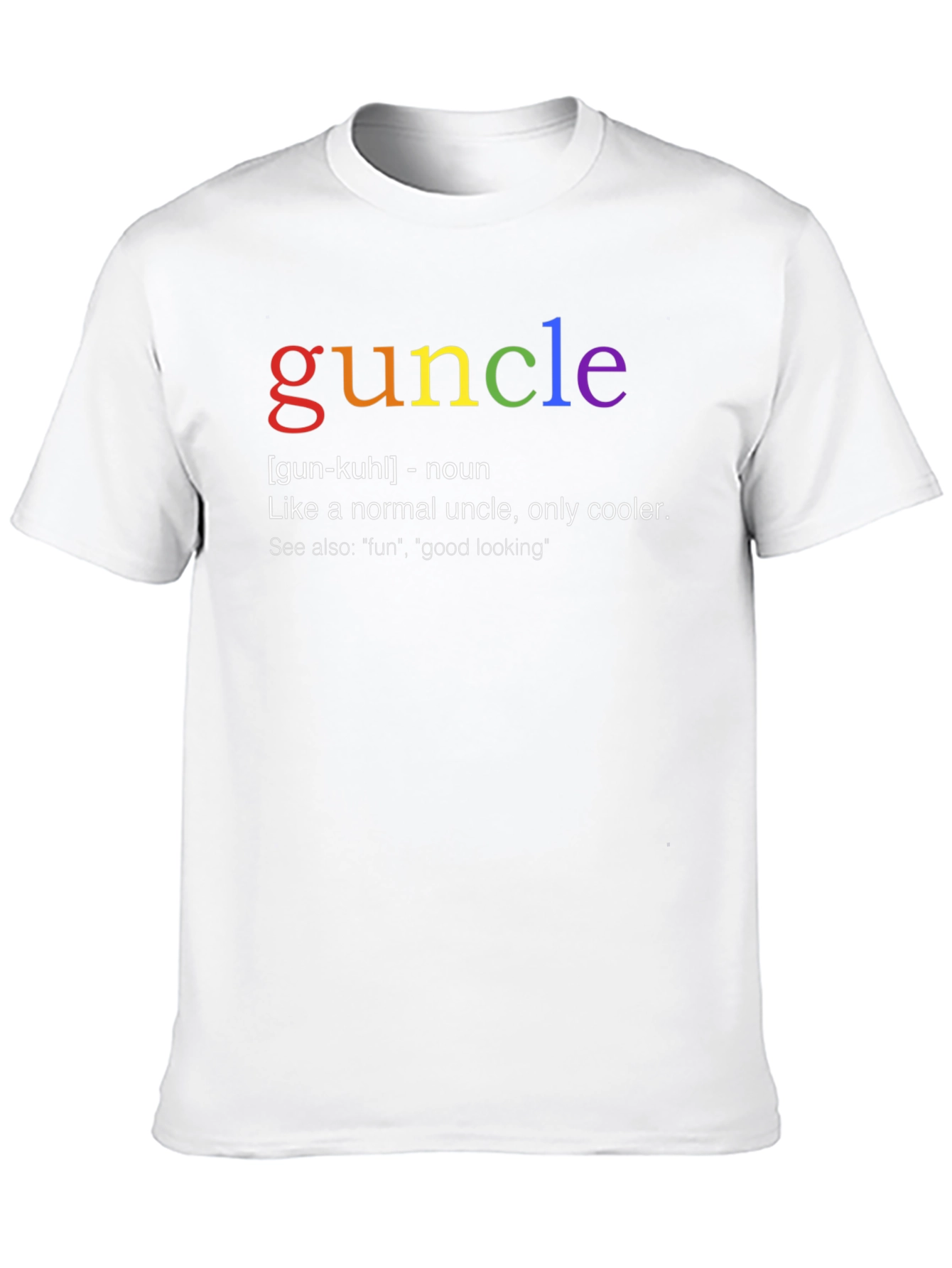 Guncle Definition T-Shirt - Cool Uncle