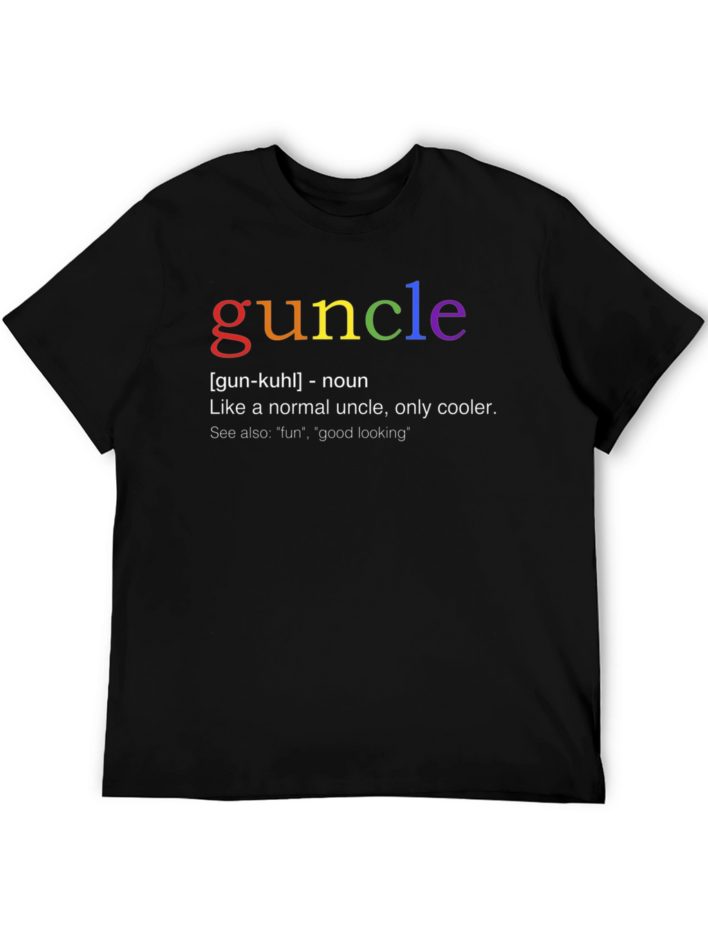 Guncle Definition T-Shirt - Cool Uncle