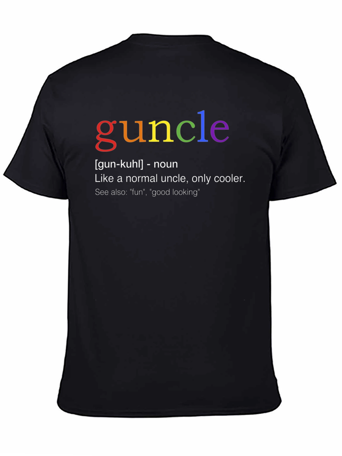 Guncle Definition T-Shirt - Cool Uncle