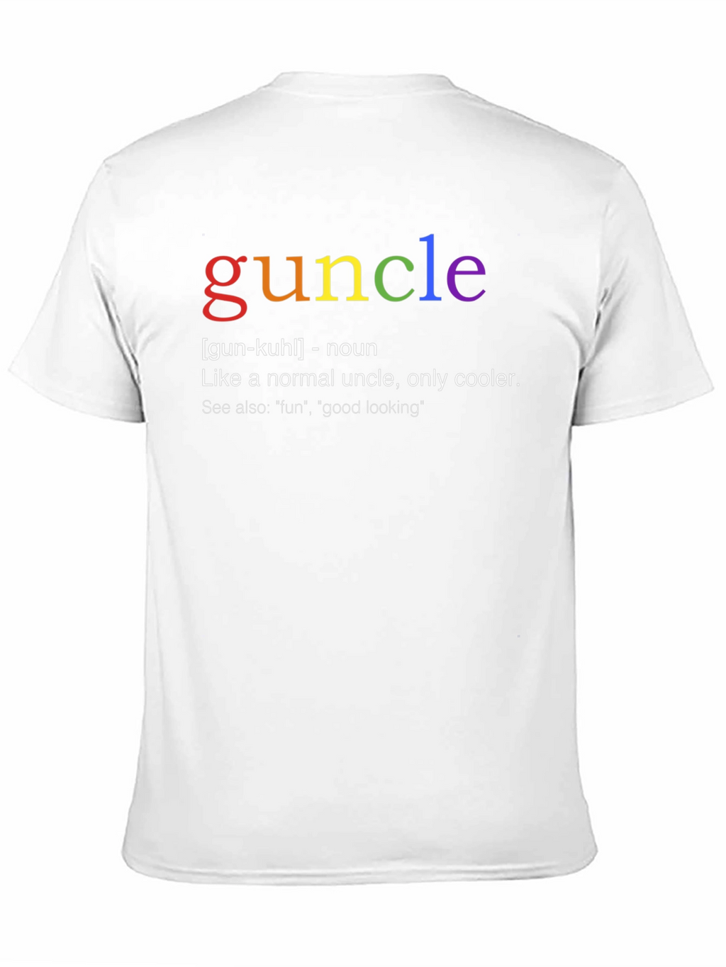 Guncle Definition T-Shirt - Cool Uncle