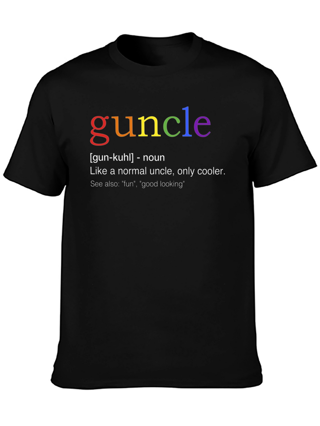 Guncle Definition T-Shirt - Cool Uncle
