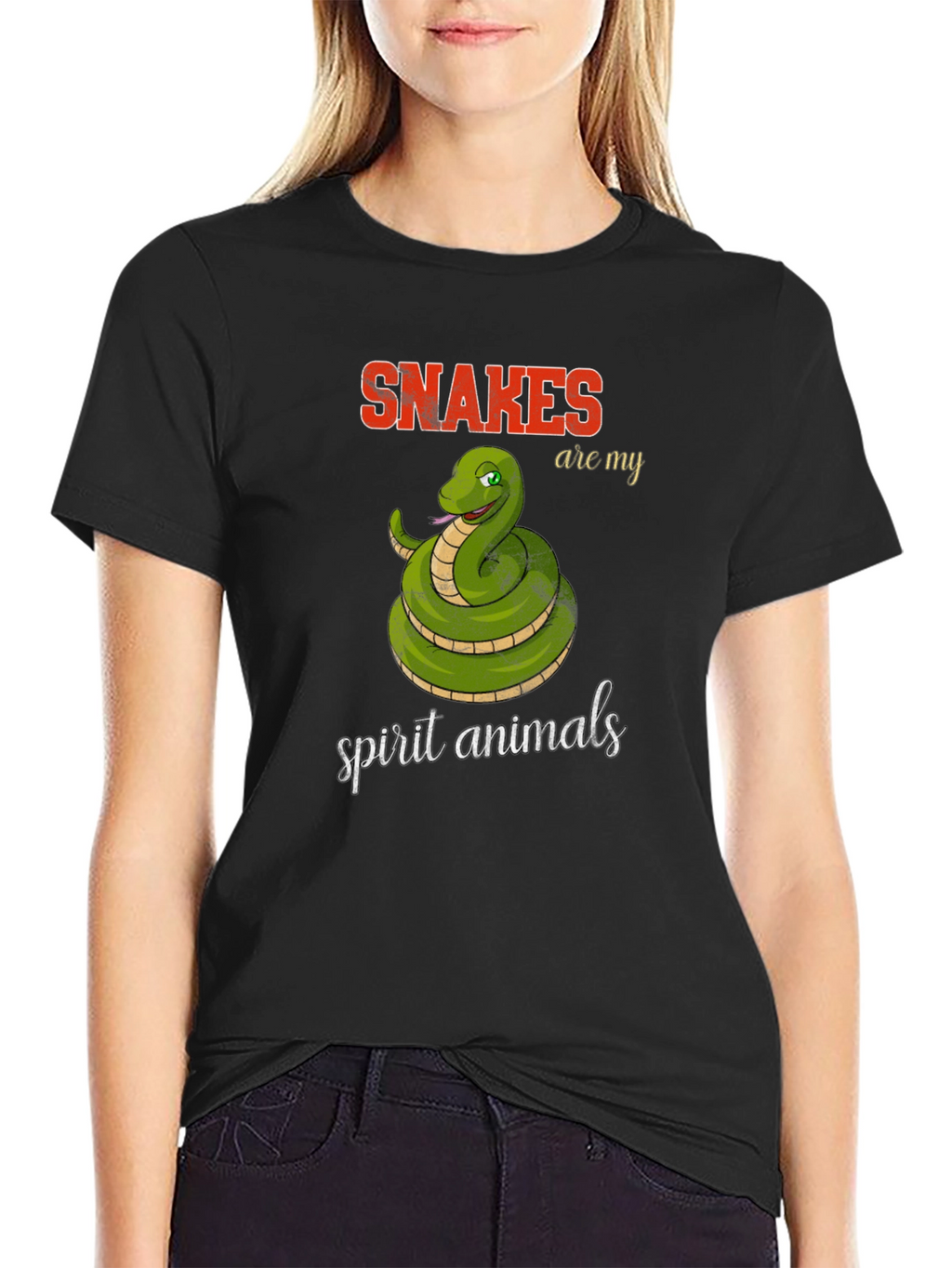 Snakes Are My Spirit Animals T-Shirt