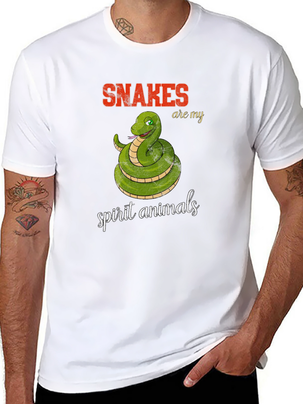 Snakes Are My Spirit Animals T-Shirt