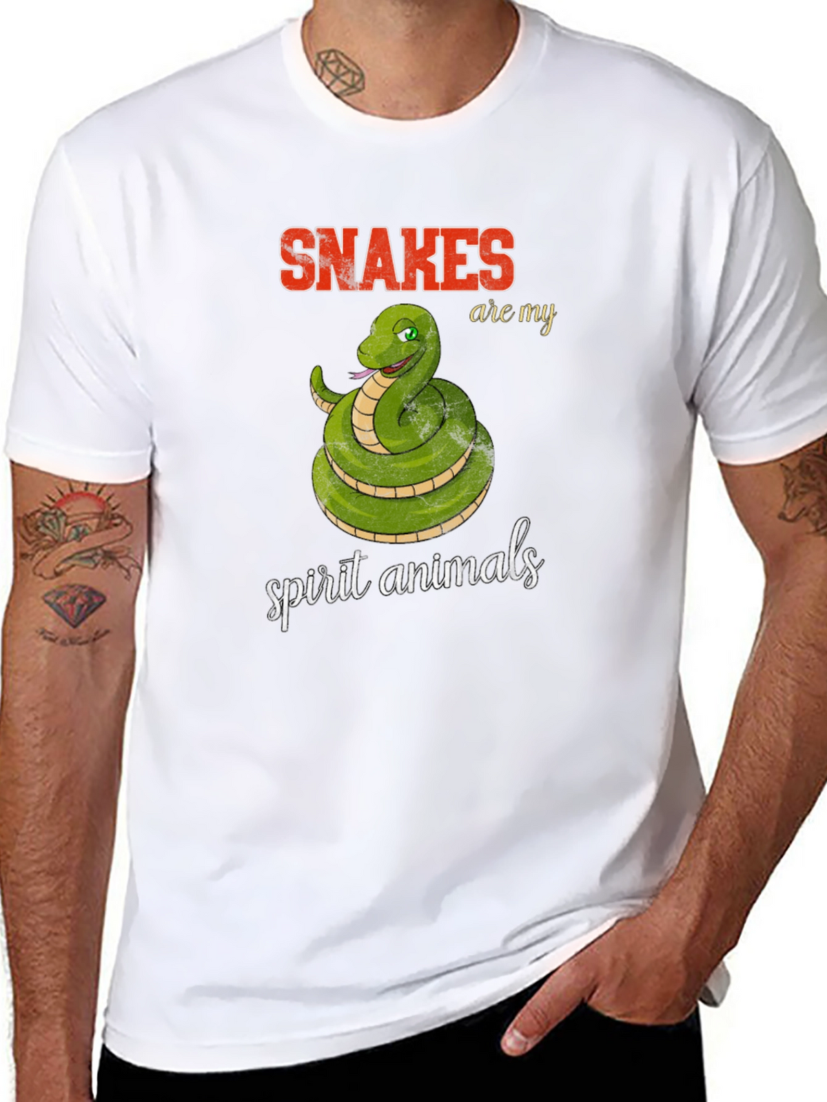 Snakes Are My Spirit Animals T-Shirt