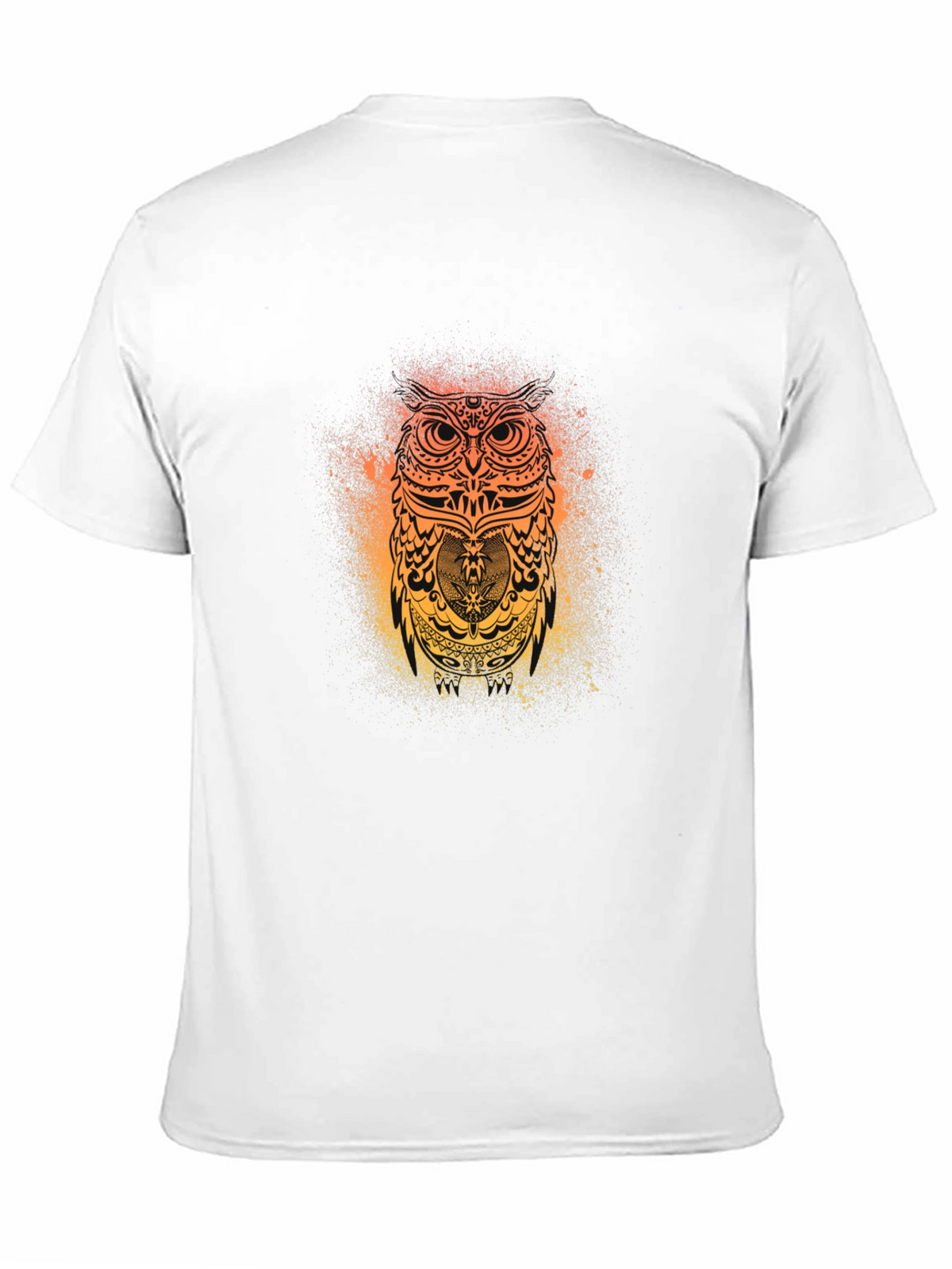 Mystic Owl Graphic Black T-Shirt