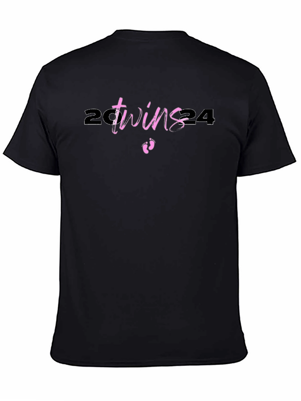Twins 2024 Baby Announcement T-Shirt