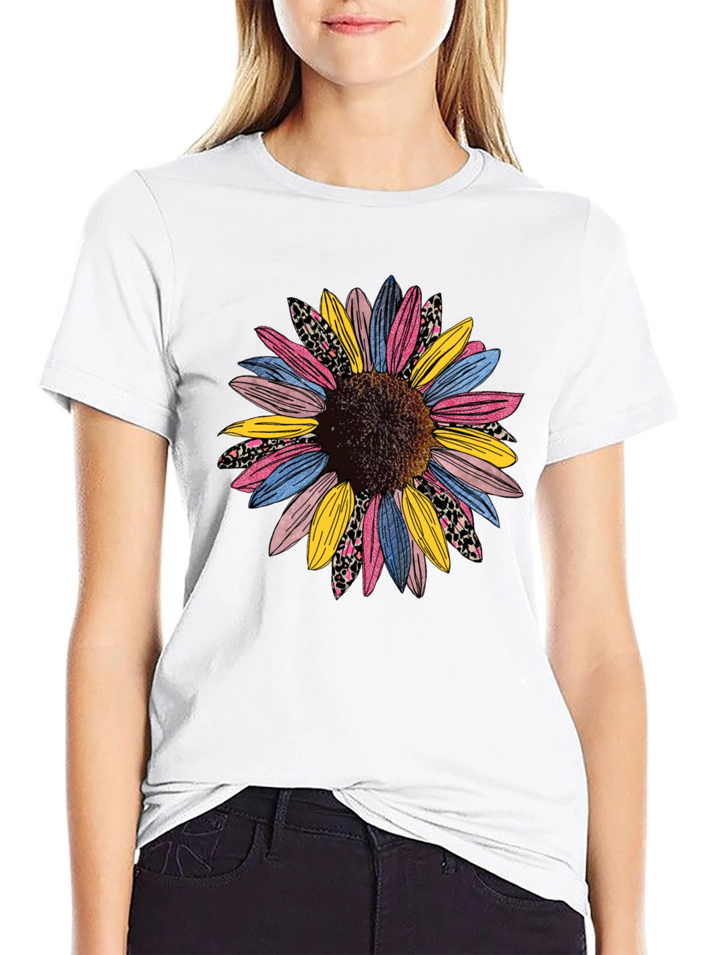Sunflower Graphic Tee - Trendy Casual Style