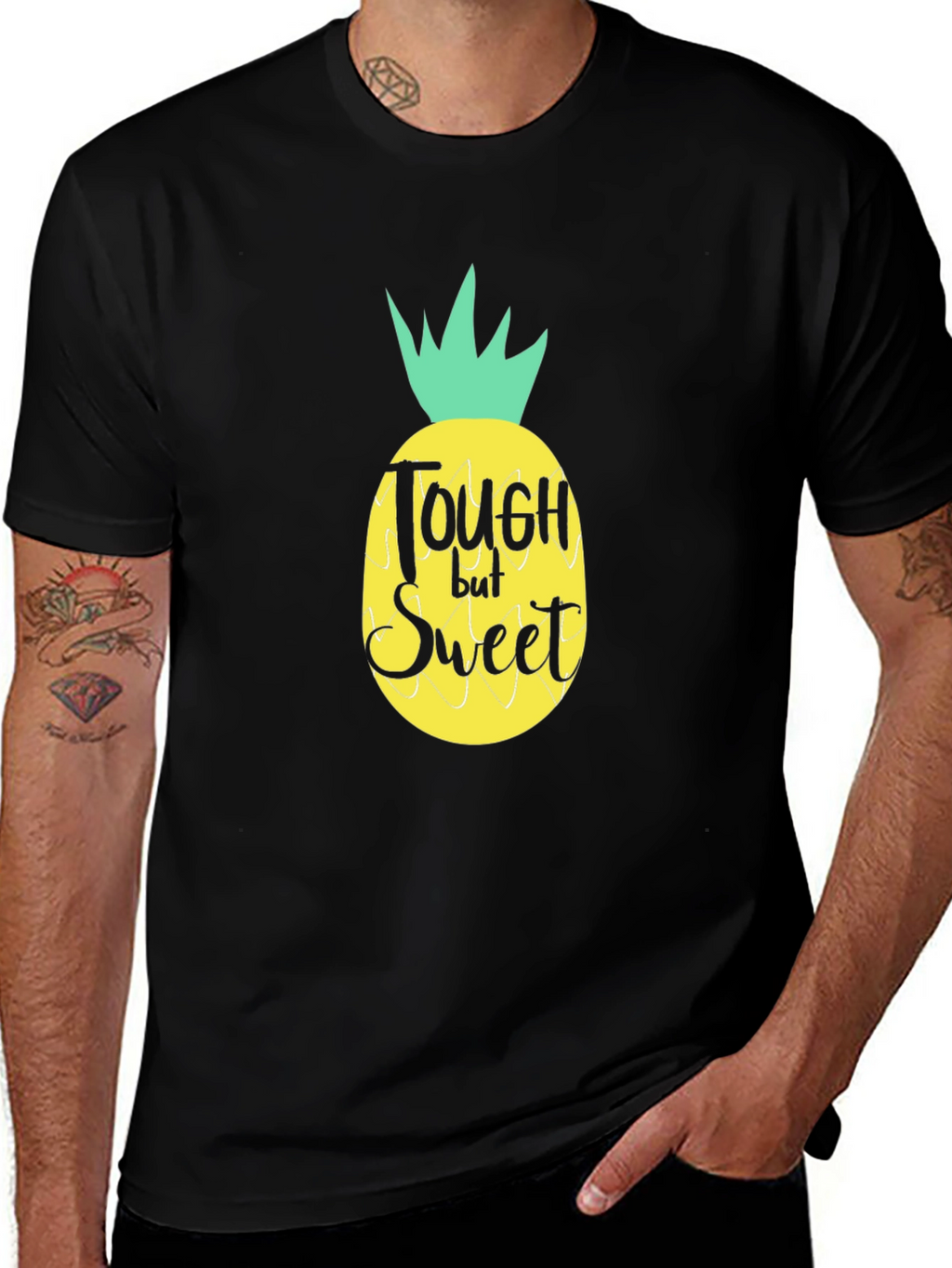 Tough But Sweet Pineapple Graphic Tee