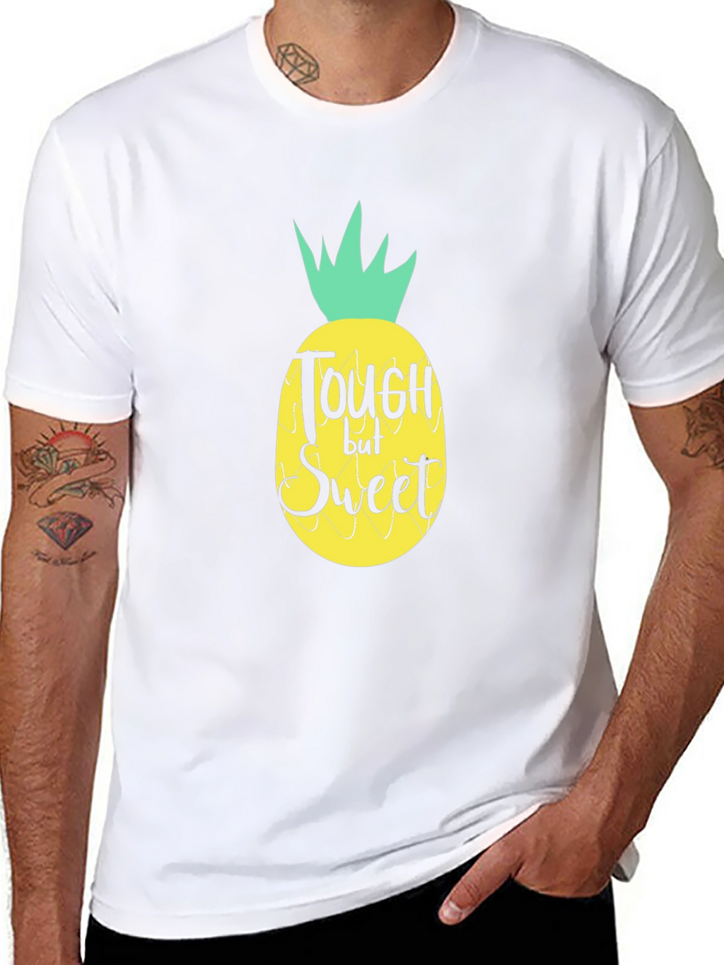 Tough But Sweet Pineapple Graphic Tee