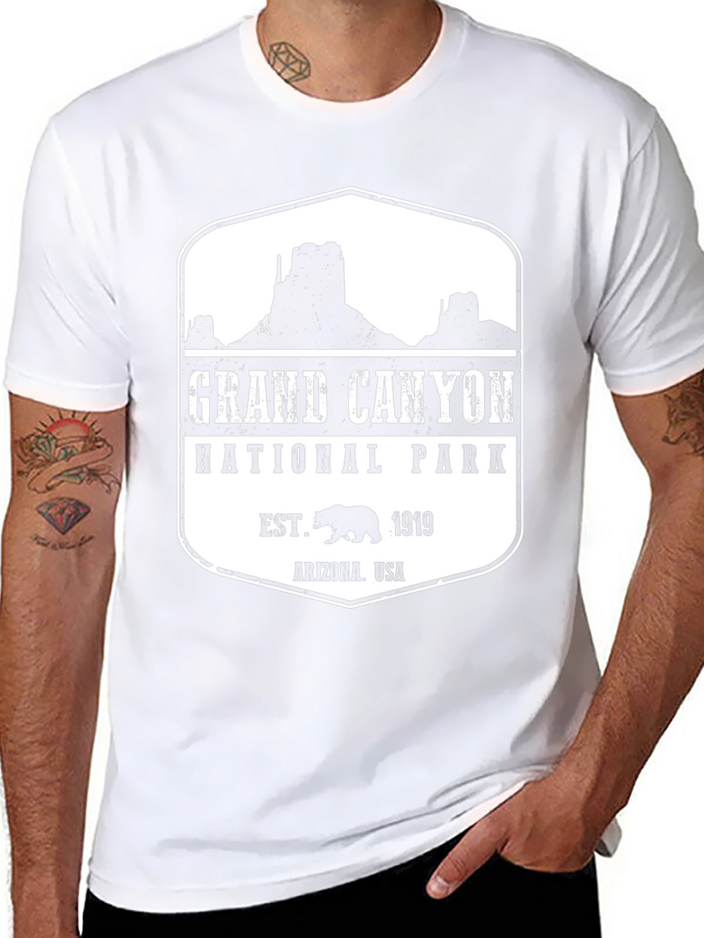 Grand Canyon National Park T-Shirt - Black