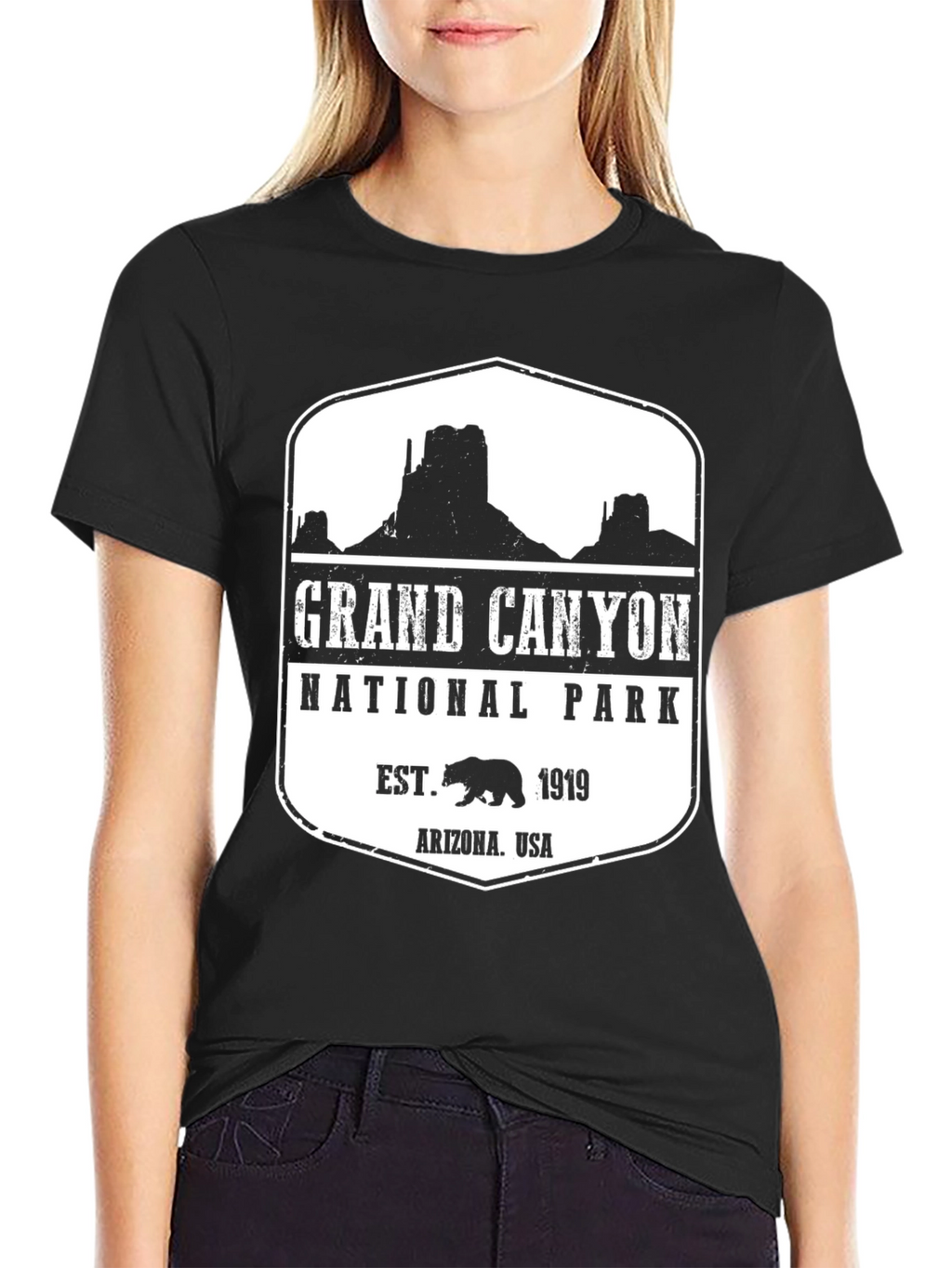 Grand Canyon National Park T-Shirt - Black