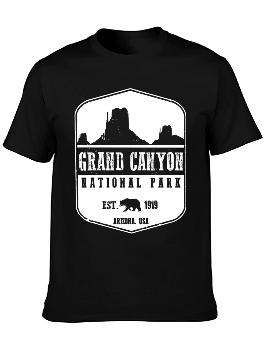 Grand Canyon National Park T-Shirt - Black