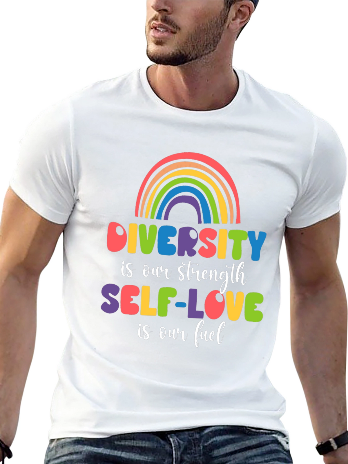 Diversity & Self-Love Graphic Tee