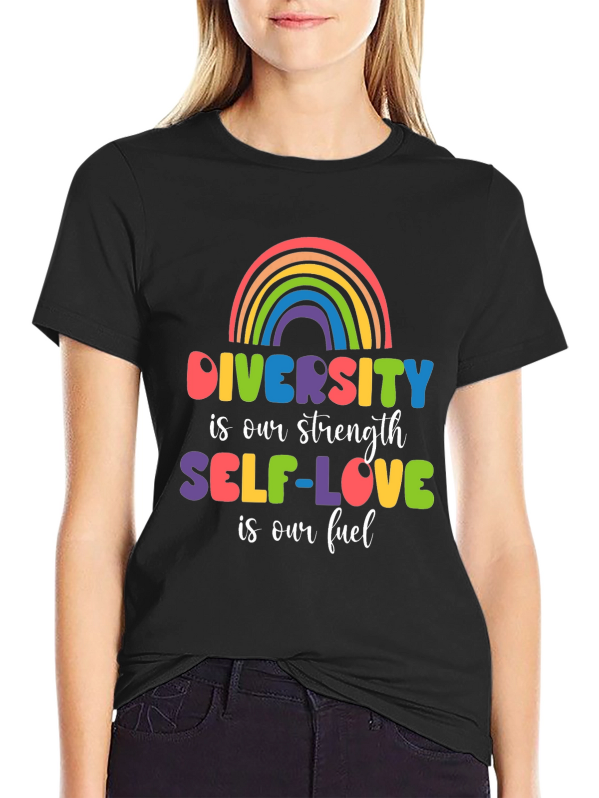 Diversity & Self-Love Graphic Tee