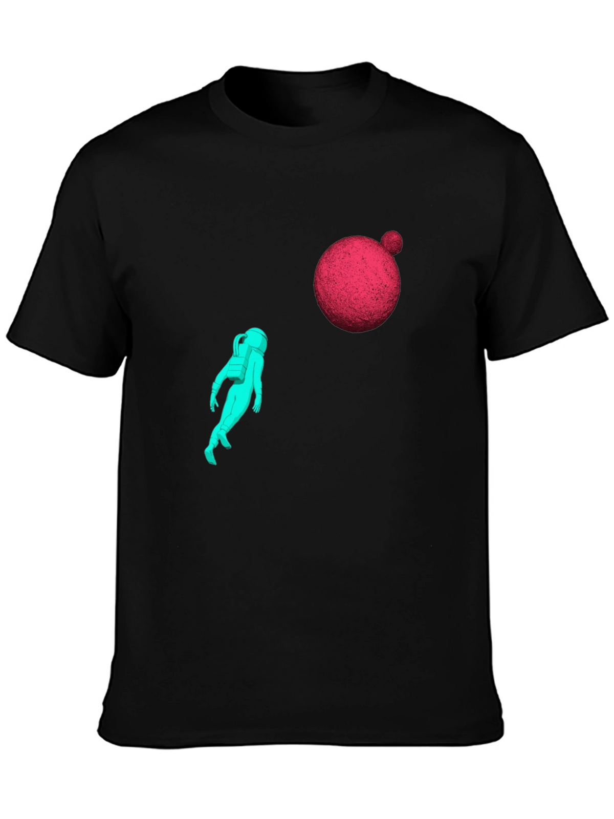 Astronaut Graphic Tee - Black